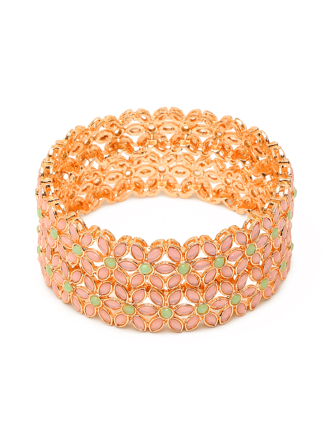 YouBella Jewellery Stylish Gold Plated Bangles for Girls and Women